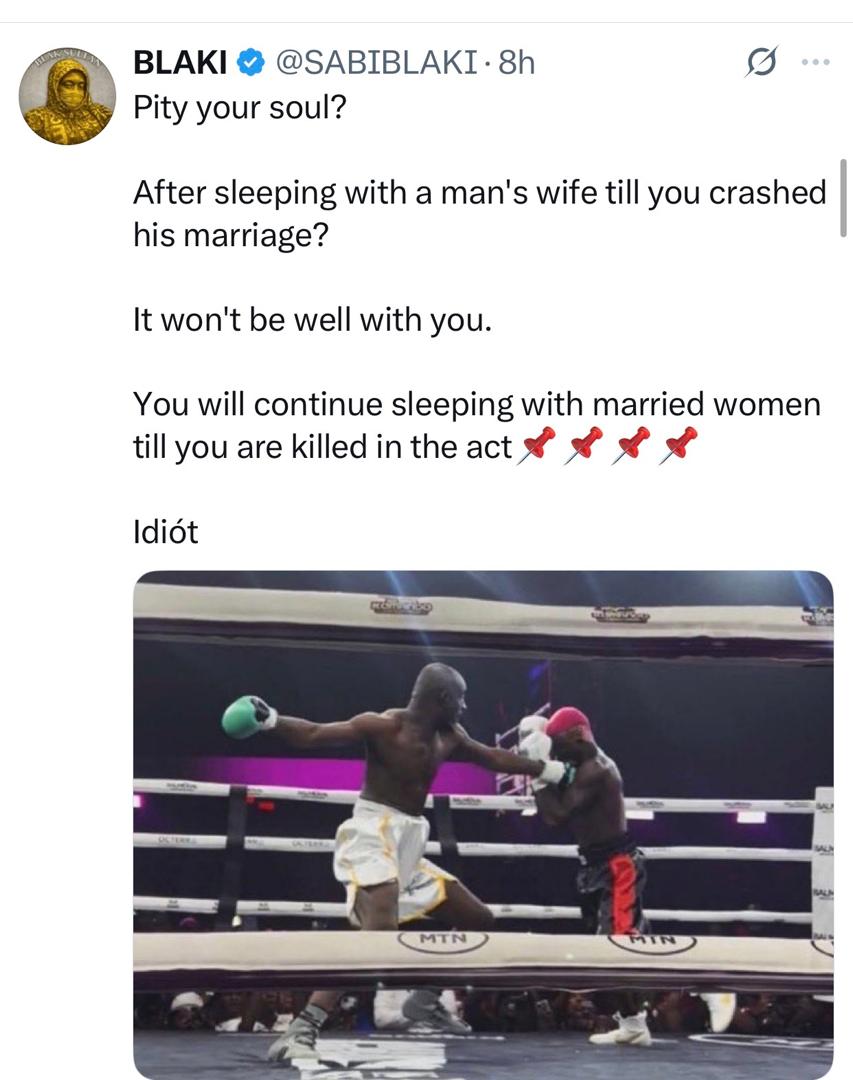 Netizens react as singer Chike asks people to pity him amidst his alleged involvement in the Frank Edoho marriage palava